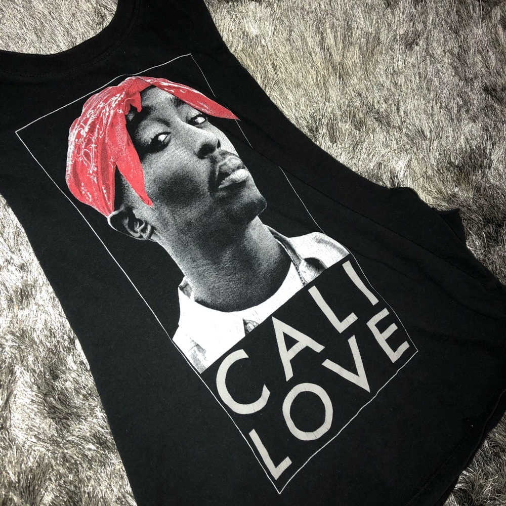 2pac muscle tee